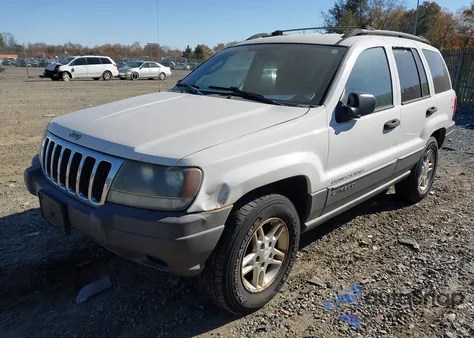 2003 Jeep Grand Cherokee Laredo z USA, uszkodzony, nr VIN 1J4GW48S63C611304